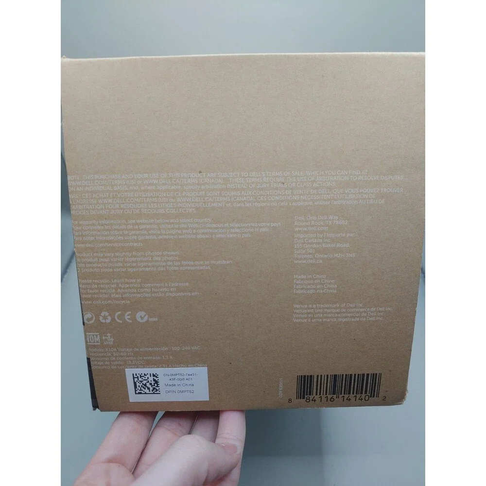 New Dell Venue 11 Pro 5130 7130 Tablet Docking Station W/AC Adapter X7THW